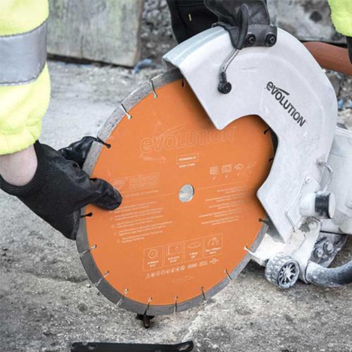 Diamantová pila EVO R300DCT+ a 2x diamantový kotouč EVO PREMIUM a MULTI 305mm